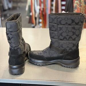 Black Coach Sharron 8 1/2B Boots